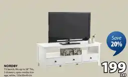 JYSK NORDBY TV bench offer