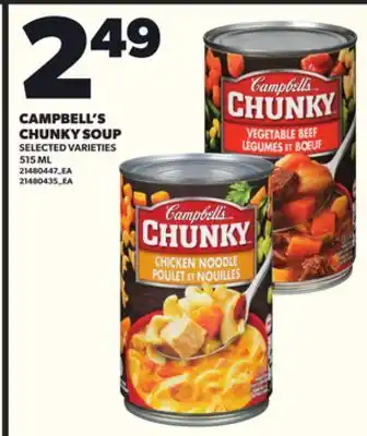 Independent City Market CAMPBELL'S CHUNKY SOUP, 515 ML offer