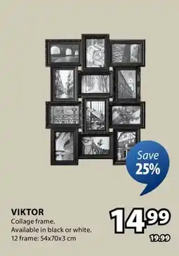 JYSK VIKTOR Collage frame offer