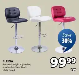 JYSK FLEINA Bar stool, height faux offer