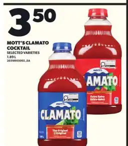 Independent City Market MOTT'S CLAMATO COCKTAIL, 1.89 L offer