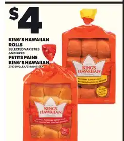 Independent City Market KING'S HAWAIIAN ROLLS offer