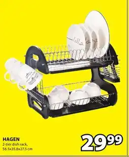 JYSK HAGEN 2-tier dish rack offer