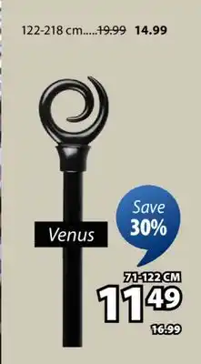 JYSK Venus Single Curtain Rod Kit offer