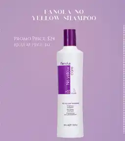 Chatters Salon Fanola No yellow Shampoo offer