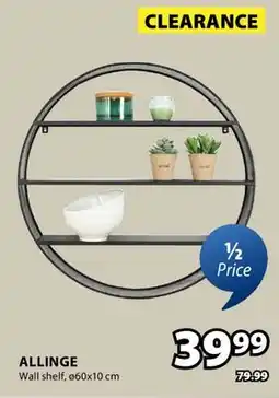 JYSK ALLINGE Wall shelf offer