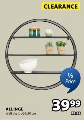 JYSK ALLINGE Wall shelf offer