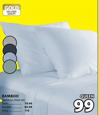 JYSK Bamboo Bamboo Sheet Set offer