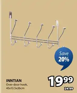 JYSK INNTIAN Over-door hook offer