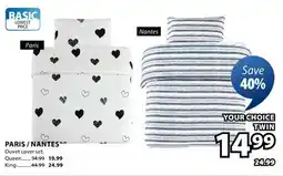 JYSK PARIS/NANTES Duvet cover set offer