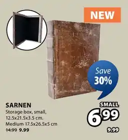 JYSK SARNEN Storage box offer