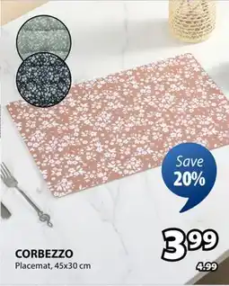 JYSK CORBEZZO Placemat offer