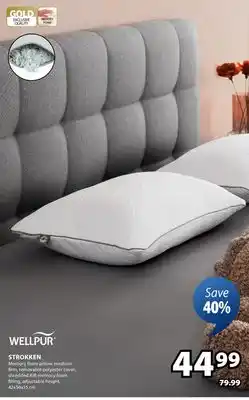 JYSK STROKKEN Memory foam pillow offer