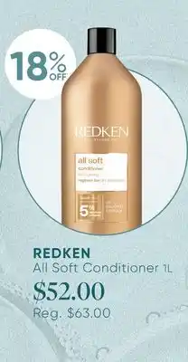 Chatters Salon REDKEN All Soft Conditioner offer