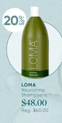 Chatters Salon LOMA Nourishing Shampoo offer