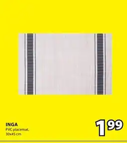 JYSK INGA PVC placemat offer