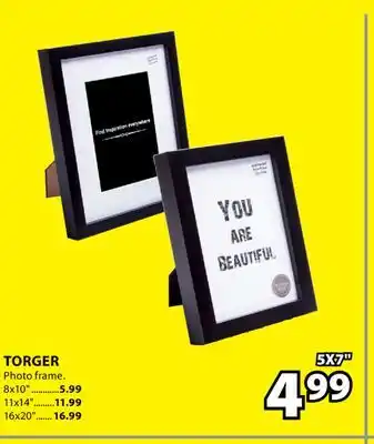 JYSK TORGER Photo frame offer