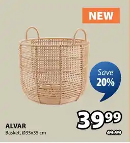 JYSK ALVAR Basket offer