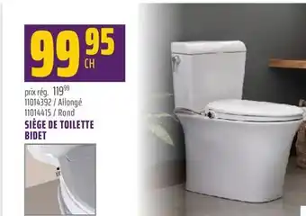 Gagnon - La Grande Quincaillerie SIÈGE DE TOILETTE BIDET offer