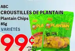 Marche Salaberry ABC CROUSTILLES DE PLANTAIN offer