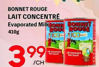 Marche Salaberry BONNET ROUGE LAIT CONCENTRÉ offer