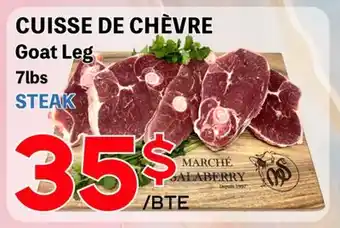 Marche Salaberry CUISSE DE CHEVRE offer