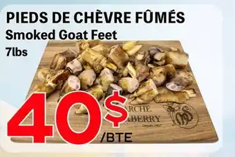 Marche Salaberry PIEDS DE CHÈVRE FÛMÉS offer