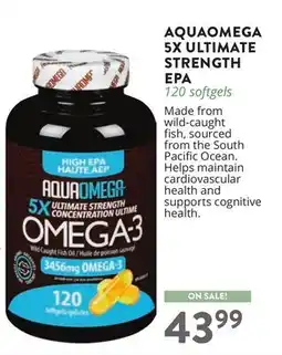 Ki Nature & Santé AQUAOMEGA 5X ULTIMATE STRENGTH EPA offer