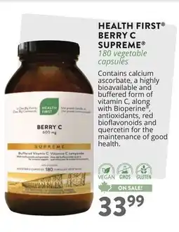 Ki Nature & Santé HEALTH FIRST BERRY C SUPREME offer