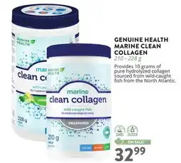 Ki Nature & Santé GENUINE HEALTH MARINE CLEAN COLLAGEN offer