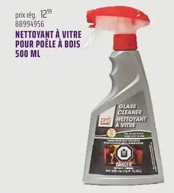 Gagnon - La Grande Quincaillerie NETTOYANT À VITRE POUR POÊLE À BOIS 500 ML offer