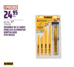 Gagnon - La Grande Quincaillerie ENSEMBLE DE 12 LAMES POUR SCIE ALTERNATIVE BIMÉTALLIQUE ÉTUI INCLUS offer