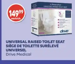 Wellwise by Shoppers Drive Medical SIÈGE DE TOILETTE SURÉLEVÉ UNIVERSEL offer