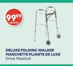 Wellwise by Shoppers Drive Medical MARCHETTE PLIANTE DE LUXE offer