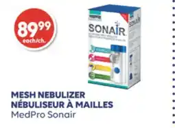 Wellwise by Shoppers MESH NEBULIZER NÉBULISEUR À MAILLES MedPro Sonair offer