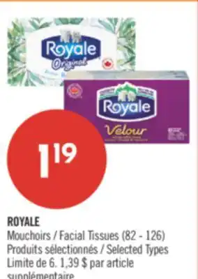 Pharmaprix ROYALE Facial Tissues offer