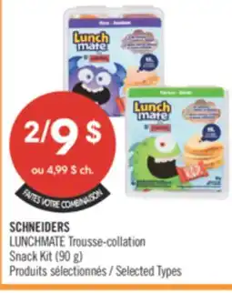 Pharmaprix SCHNEIDERS LUNCHMATE Snack Kit offer