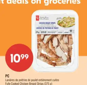 Pharmaprix PC FULLY COOKED CHICKEN BREASTS STRIPS offer