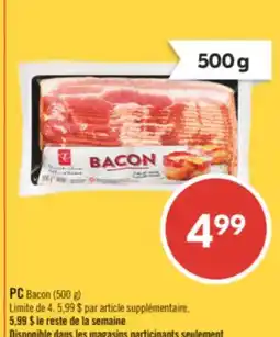 Pharmaprix PC Bacon offer