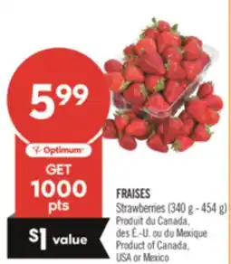 Pharmaprix Strawberries offer