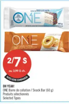 Pharmaprix OH YEAH! ONE Snack Bar offer