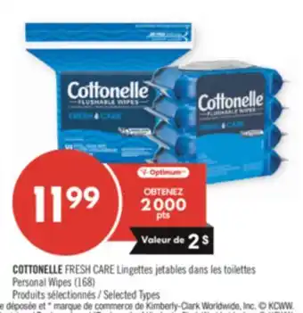 Pharmaprix COTTONELLE FRESH CARE Personal Wipes offer