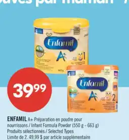 Pharmaprix ENFAMIL A+ Infant Formula Powder offer