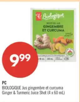 Pharmaprix PC Ginger & turmeric Juice Shot offer