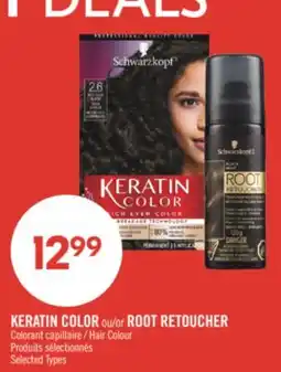 Pharmaprix KERATIN COLOR or ROOT RETOUCHER Hair Colour offer