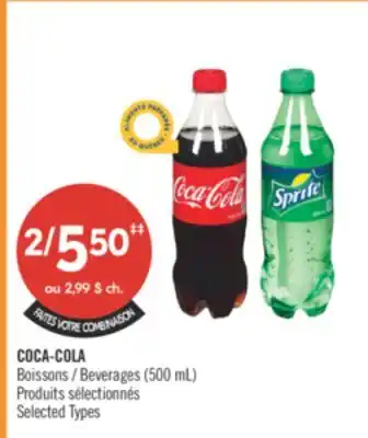 Pharmaprix COCA-COLA Beverages offer