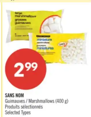 Pharmaprix NO NAME Marshmallows offer