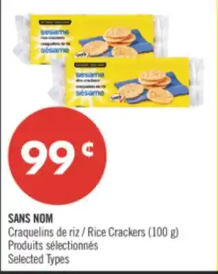 Pharmaprix NO NAME Rice Crackers offer