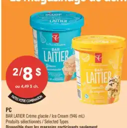 Pharmaprix PC BAR LATIER Ice Cream offer