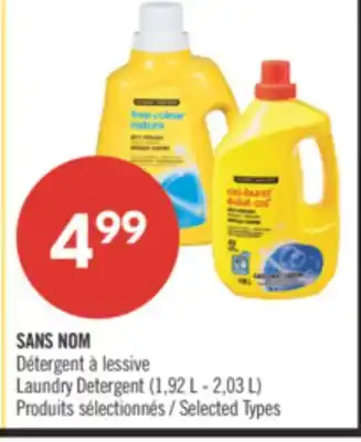 Pharmaprix NO NAME Laundry Detergent offer